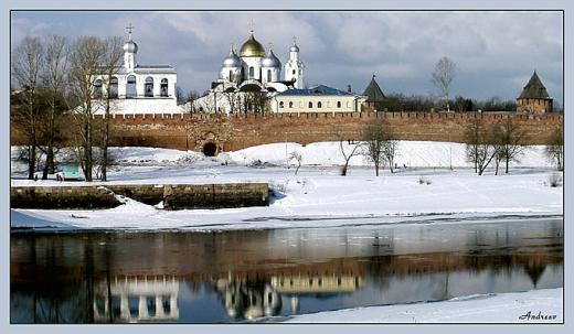 Novgorod, ci fa un freddo cazzo novgorod