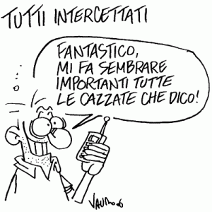 Vauro intercettazioni