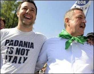 Padania Lega Matteo Salvini