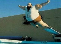 Tuffo ciccione. Tuffo ciccione